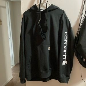 Carhartt hoodie and belt large loose fit belt extra large 42/44